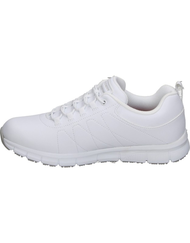 Zapato de trabajo Skechers Work: Nampa Beja blanca 108214ec-wht