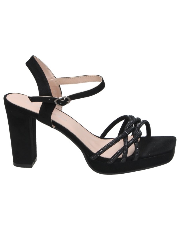 sandalia de fiesta con tacon rodriblan wxl772 negra 36