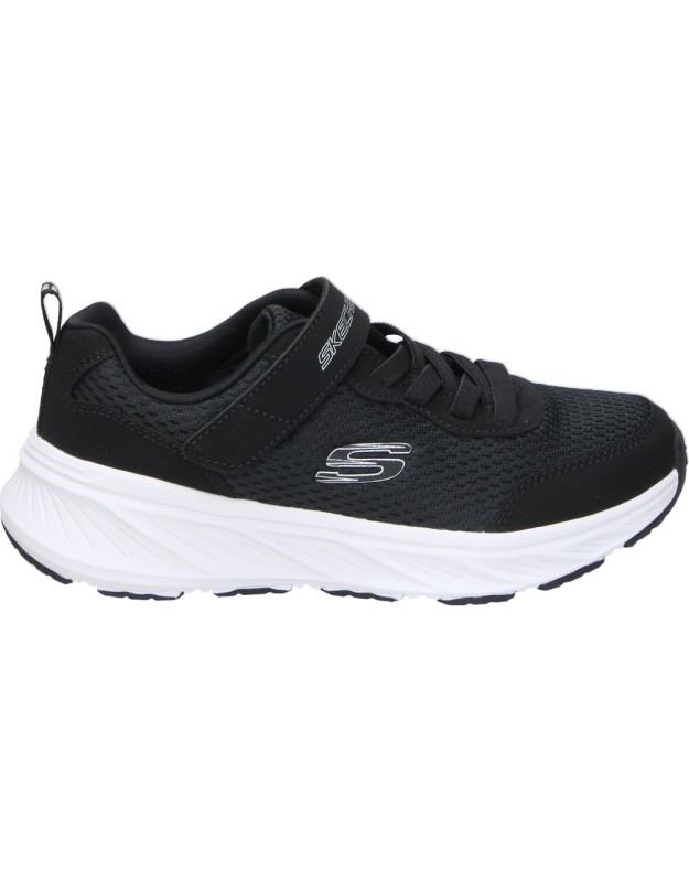 deportivas skechers edgeride infantiles negras 404800l-blk 31