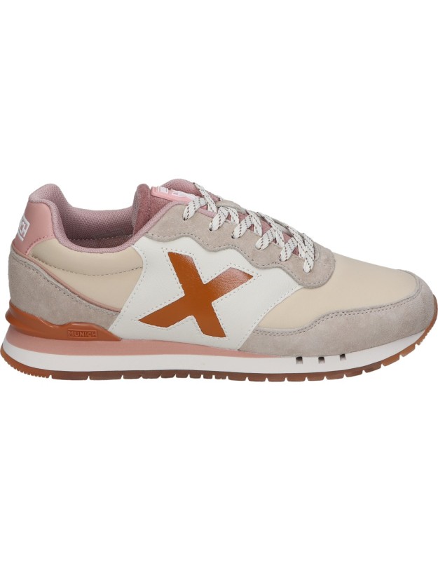 zapatillas munich 4150268 beige para mujer 40