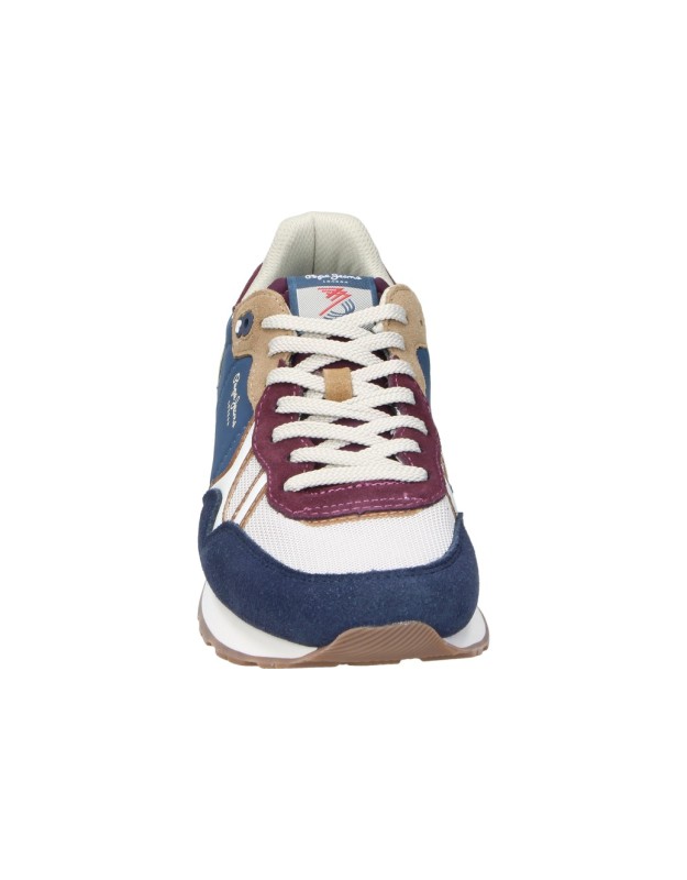 Zapatillas PEPE JEANS pms400029-595 en azul y multicolor
