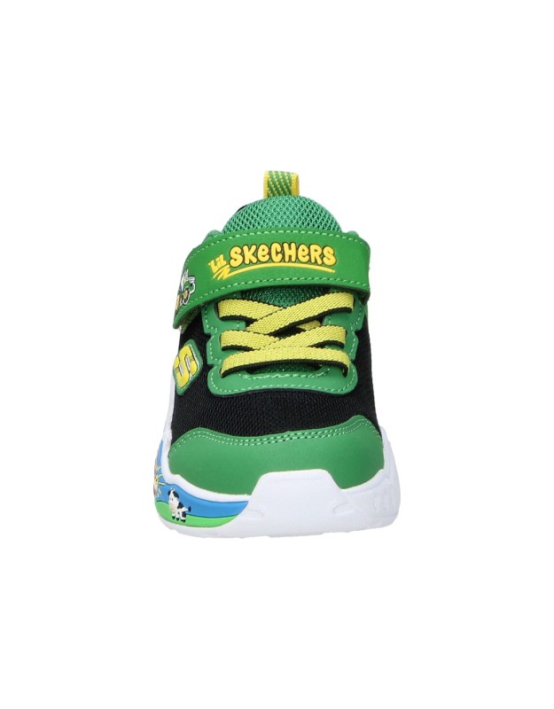 Zapatilla Skechers Play Scene Barn Squad verde 407065n-gnbk