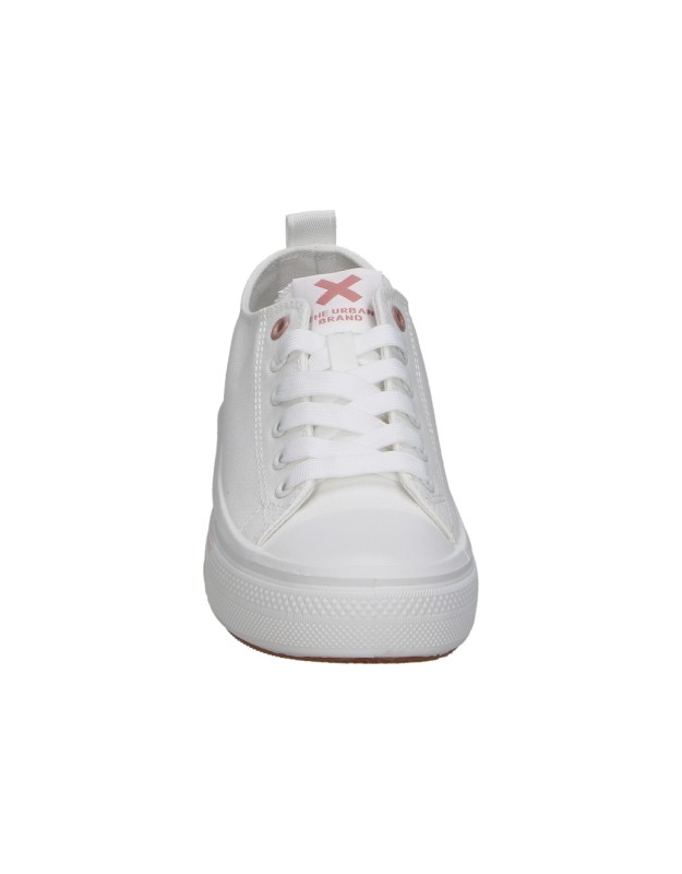 Zapatilla de lona con plataforma XTI KIDS 150853 blanca