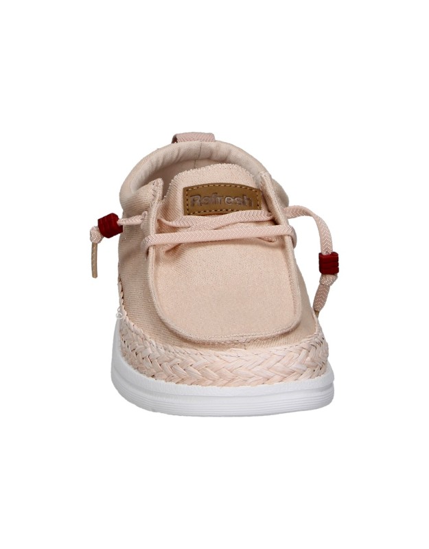 Zapato casual REFRESH 172467 en rosa para mujer