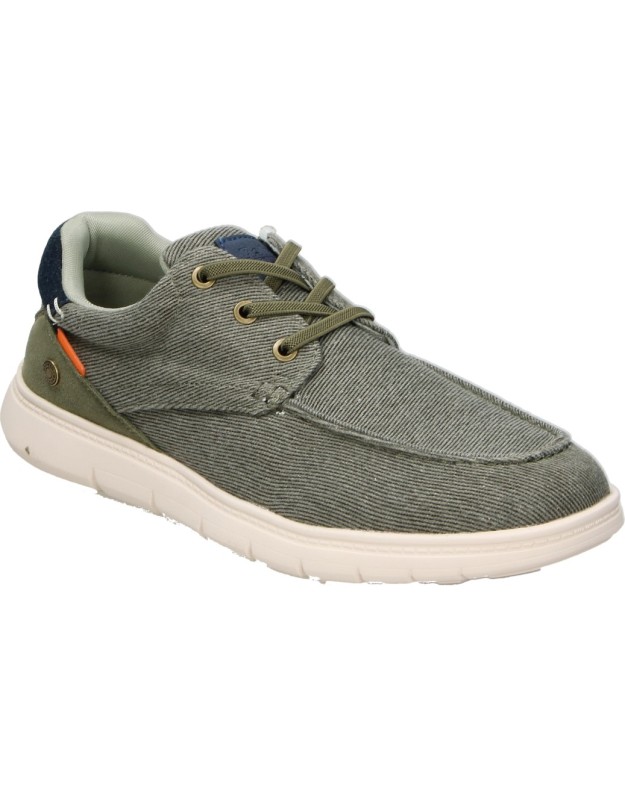 Zapato casual REFRESH 175534 en verde para hombre