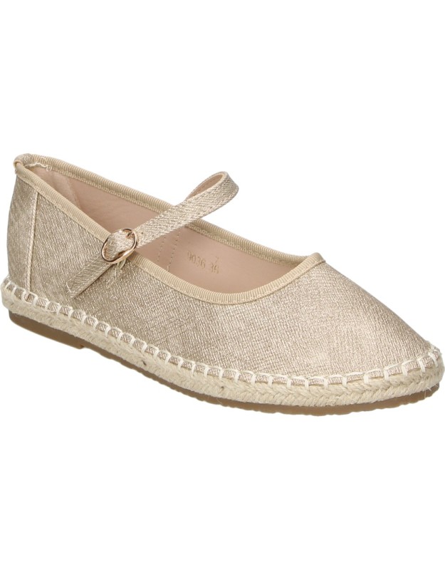 Zapatos bailarinas JUPIFLY 9036 doradas para niña