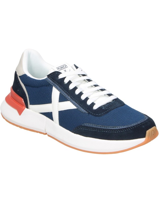 Zapatillas cómodas MUNICH 4173116 en azul marino
