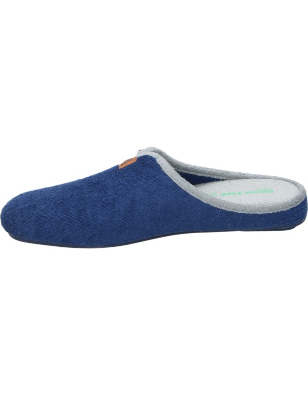 Pantuflas destalonadas NORTEÑAS 051-9-50 azul marinas