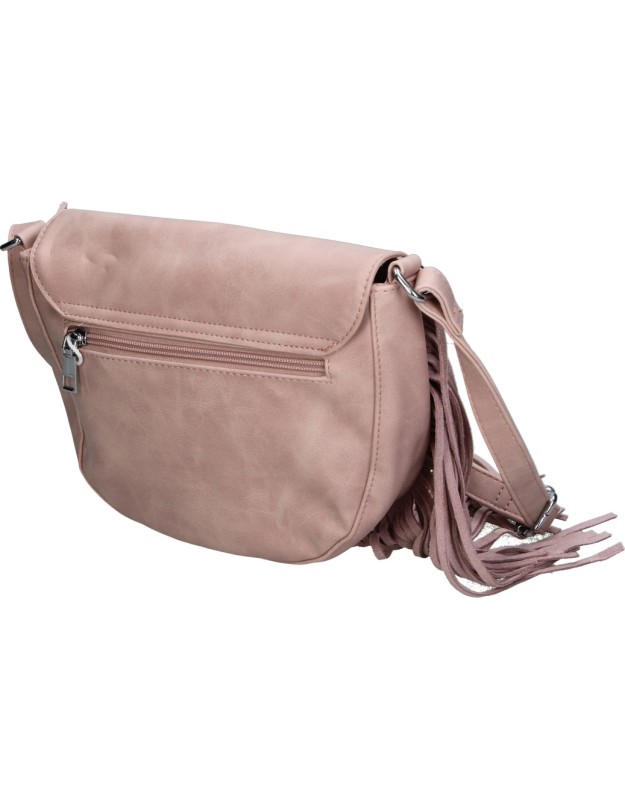Bolso bandolera con flecos rosa CHENSON xu590 para mujer