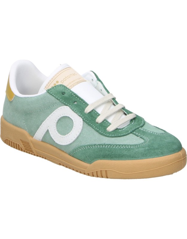 Zapatilla casual CALZADOS ROAL p35015 en verde para mujer