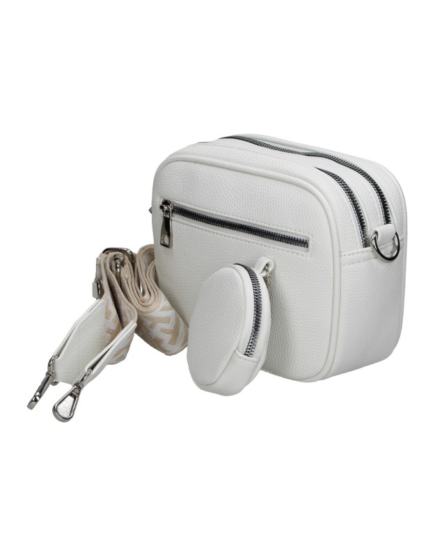 Bolso bandolera CHENSON 9960-891 en blanco para mujer