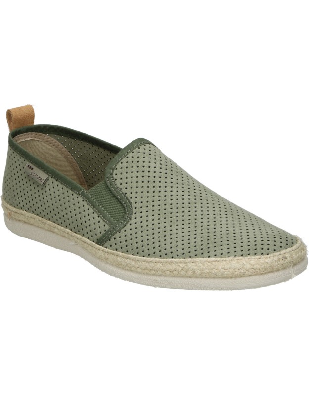 Alpargatas verdes CALZADOS ROAL P00530 para hombre