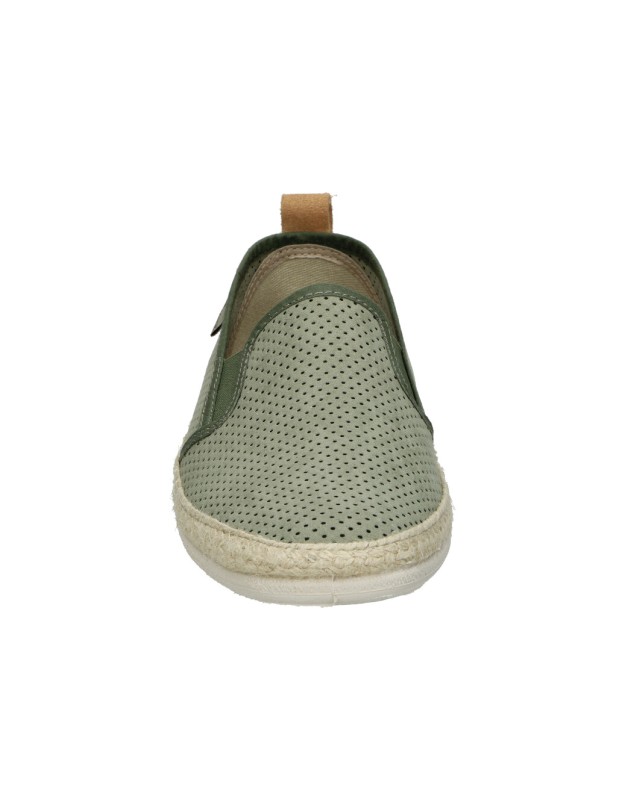 Alpargatas verdes CALZADOS ROAL P00530 para hombre