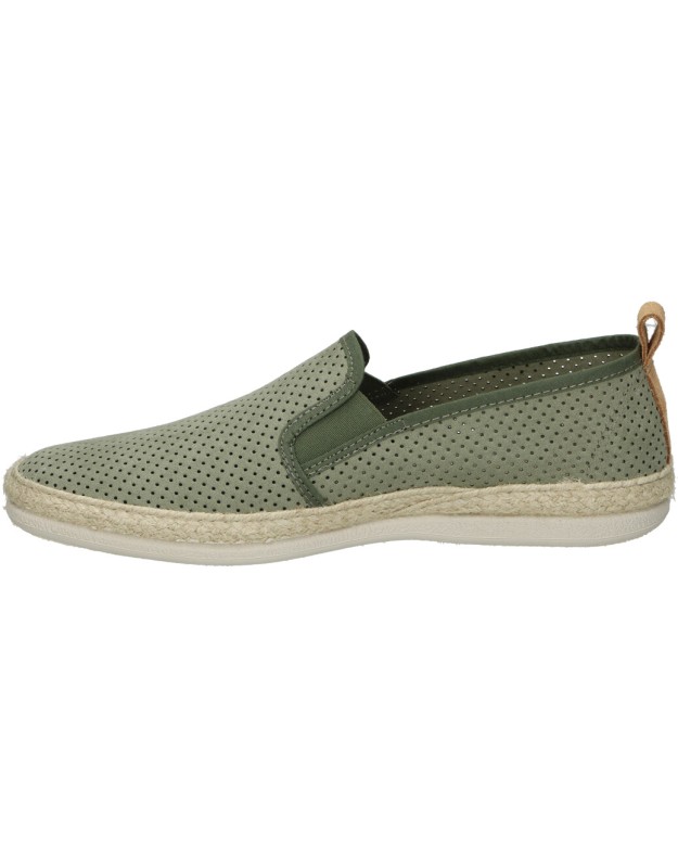 Alpargatas verdes CALZADOS ROAL P00530 para hombre