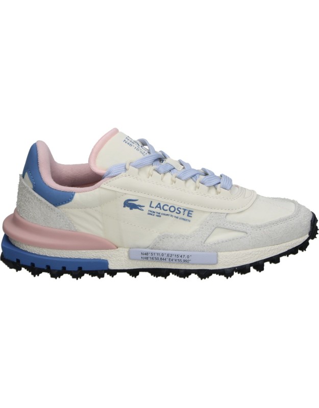 Deportiva cómoda de mujer LACOSTE 51sfa0055 Color Blanco