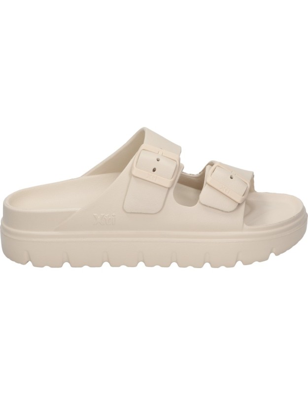 XTI beige 142550 chanclas para mujer