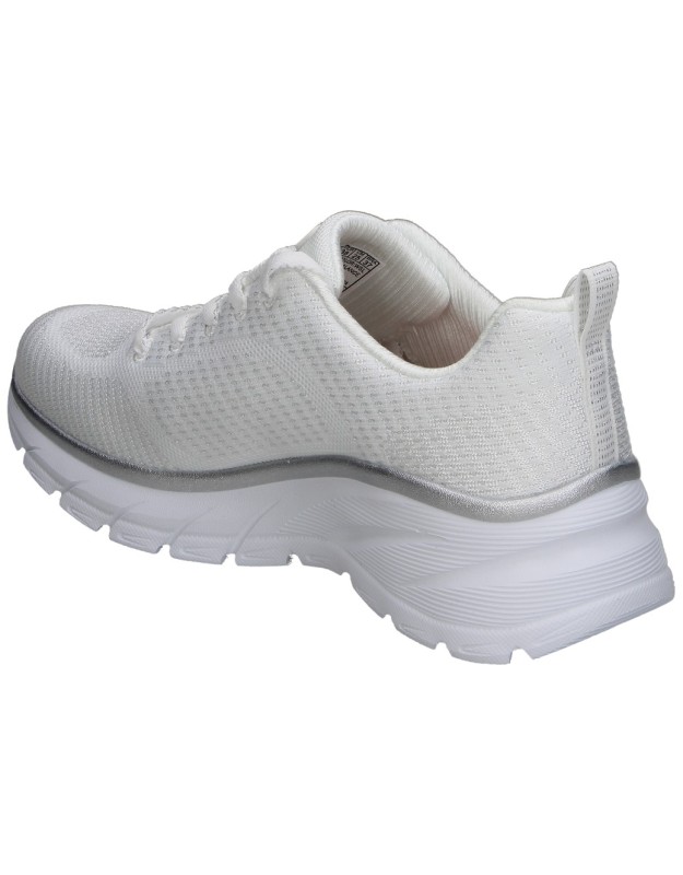 Zapatilla Skechers Fashion Fit 2.0 Moonlight Glow Blancas 150384-WSL para Mujer