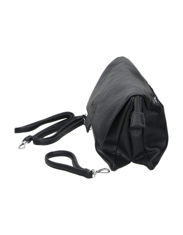 Bolso Bandolera Ajustable con Cremallera CHENSON 1786 Color Negro para Mujer