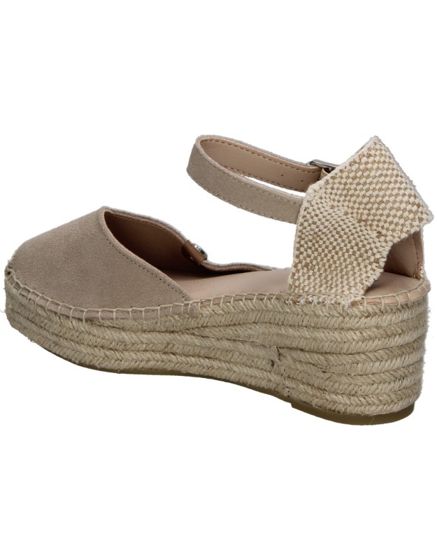Sandalias con Cuña para Mujer REFRESH 175235 Color Beige