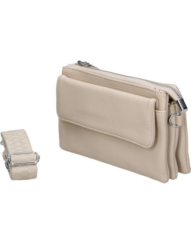 Bolso Bandolera CHENSON 7018 en Color Taupe para Mujer estilo Casual