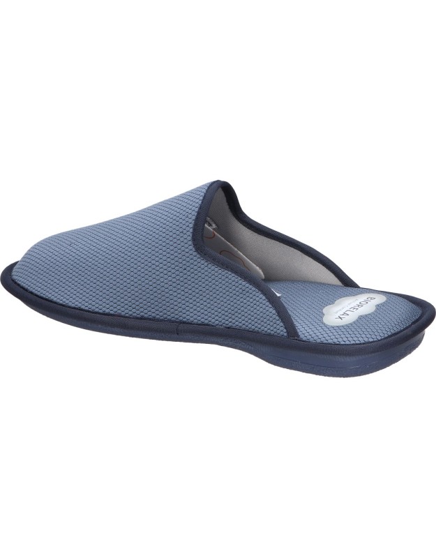 Pantuflas destalonadas COSDAM 1575 Color Azul Marinas para Hombre