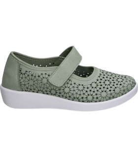 Zapatos de Cuña DOCTOR CUTILLAS 38470 en Color Verde para Mujer