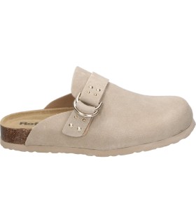 Zuecos REFRESH 175008 Color Beige para Mujer Destalonado sin Cierre
