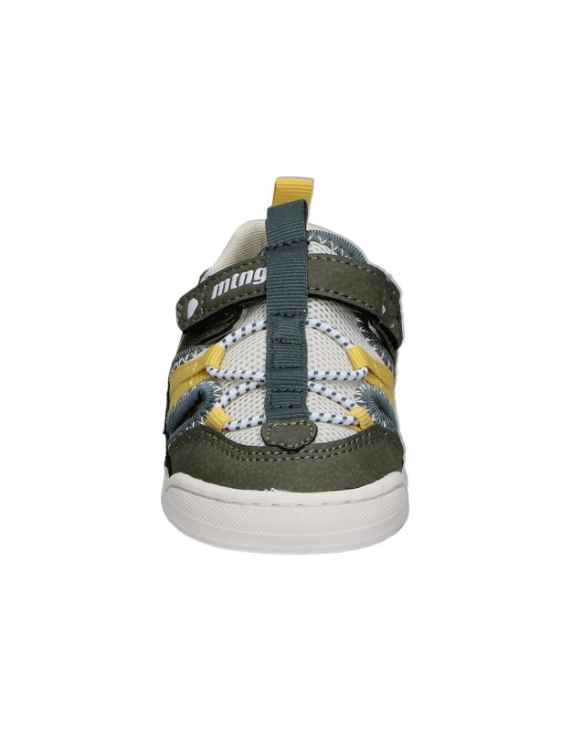 Sandalias Barefoot MUSTANG 48908 Color Verde Khaki para Niña