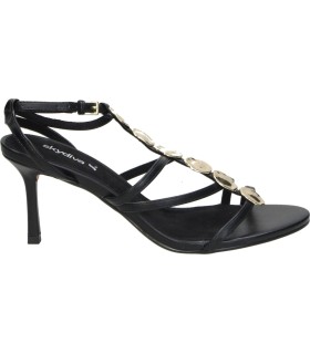 Sandalias de fiesta con tacón SKYDIVA MONIS negras para mujer
