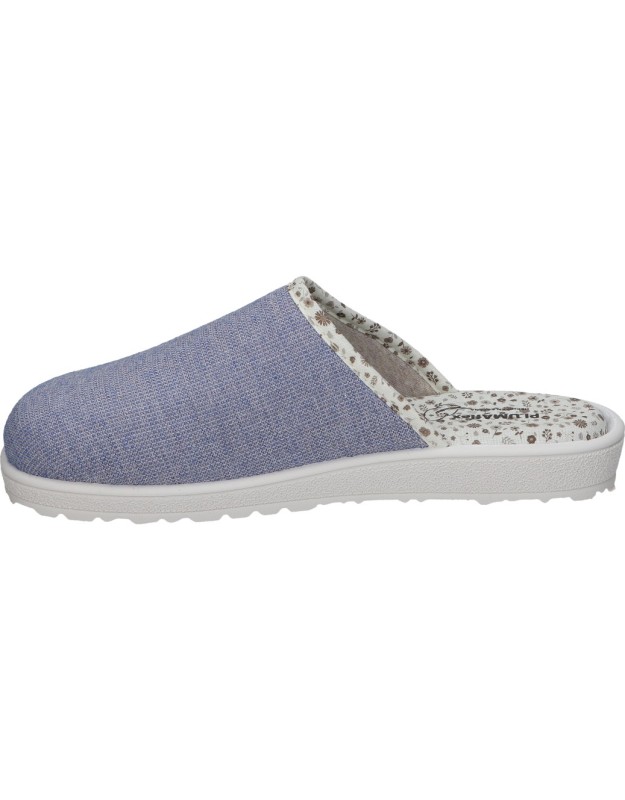Zapatillas de casa destalonadas CALZ. ROAL R80050 Color Azul para Mujer