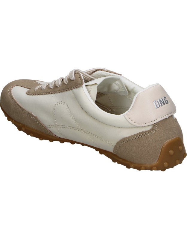 Zapatillas D'Angela DAB30535 en Color Beige con Detalles Camel para Mujer