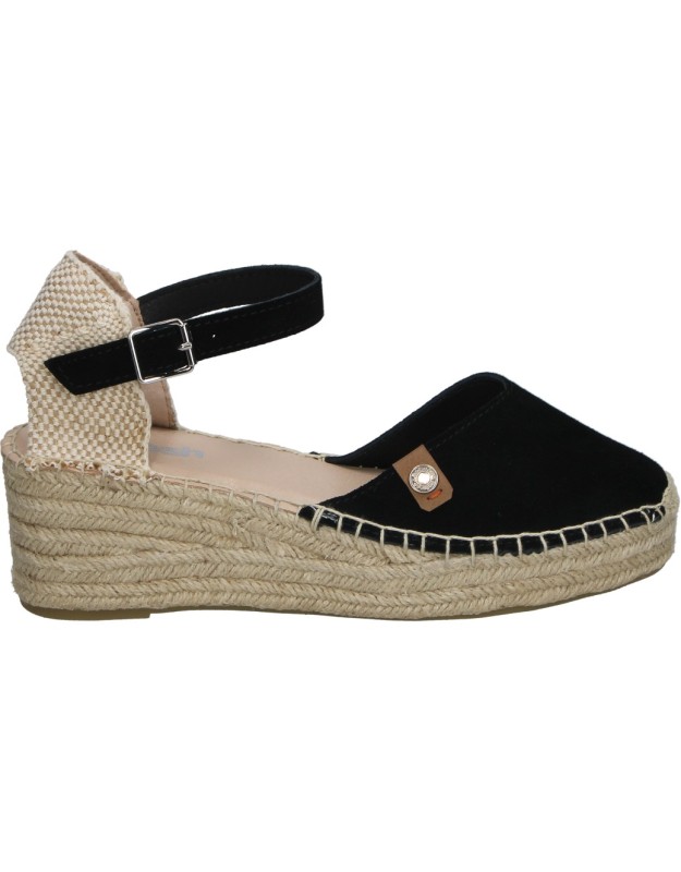 Sandalias con Cuña REFRESH 175235 Color Negro para Mujer