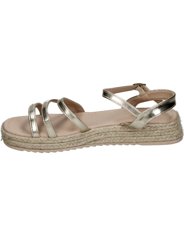 Sandalias con Plataforma JUPIFLY 9204 Color Dorado para Niña
