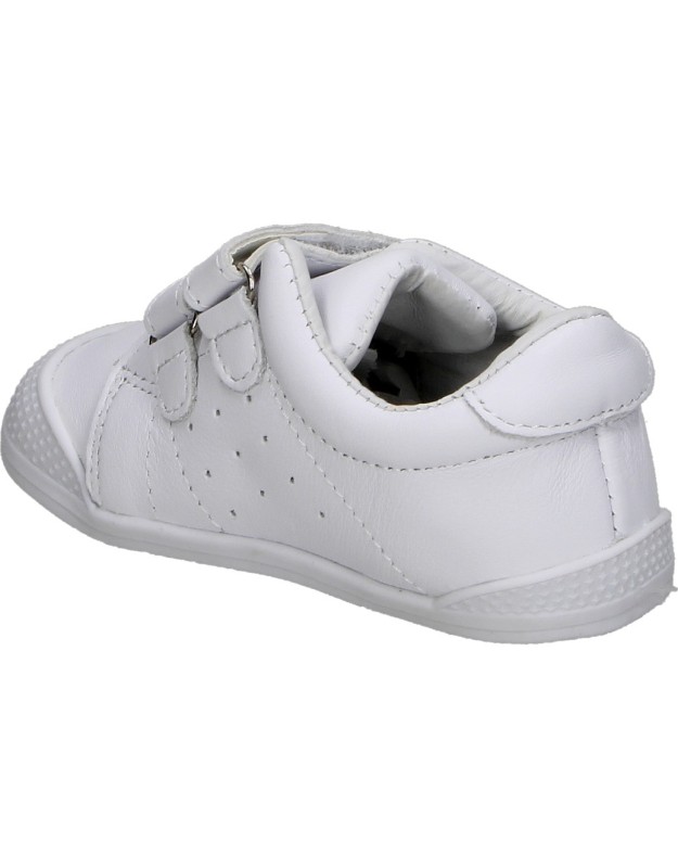 Zapatillas ÑAKOS 9001 Color Blanco con Velcro Infantiles