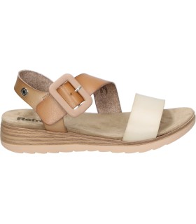 Sandalias de Cuña Baja REFRESH 172844 en Color Taupe para Mujer