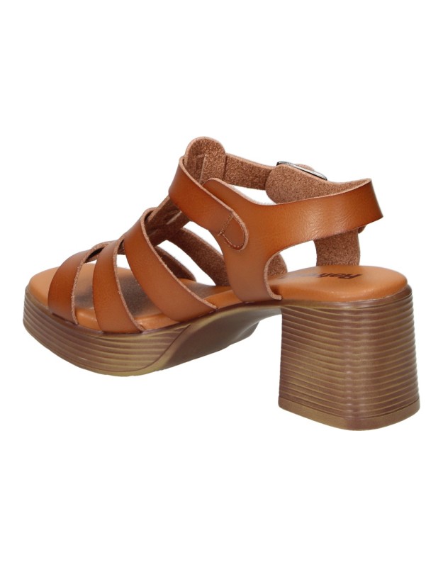 Sandalias de Tacón REFRESH 175095 en Color Marrón para Mujer