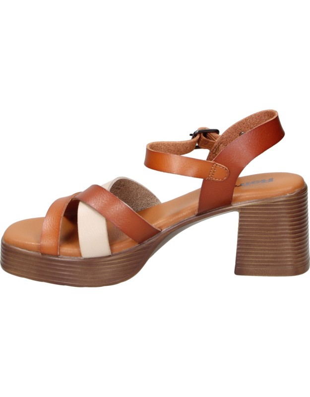 Sandalia de Tacón REFRESH 175096 en Color Marrón para Mujer