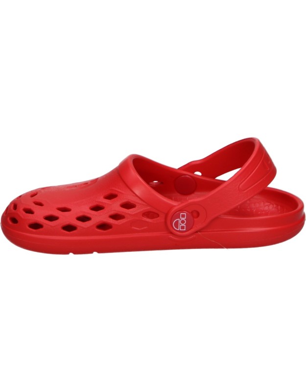 Chancletas PABLOSKY 100060 en Color Rojo Infantiles con Ajuste de Correa