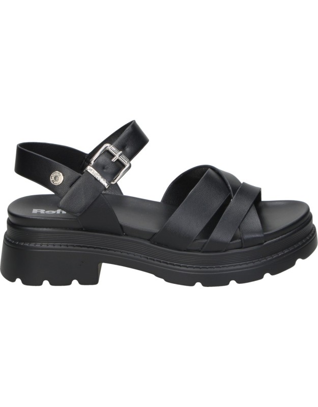 Sandalias REFRESH 175158 de Tacón Color Negro para Mujer