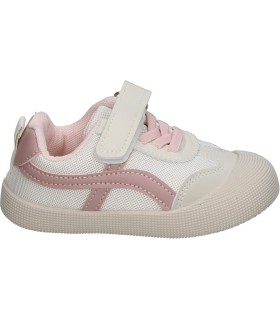 Zapatillas ÑAKOS 9005 con Velcro Respetuosas en Color Rosa para Niña