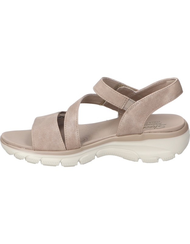Sandalia de Cuña SKECHERS 163532-tpe en Color Taupe para Mujer