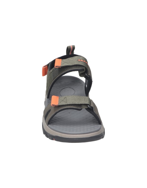 Sandalias con Velcro SKECHERS 205112-olv en Color Verde Oliva para Hombre