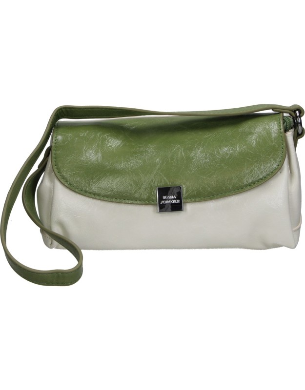 Bolso Bandolera CHENSON RS5584 en Color Blanco y Verde para Mujer