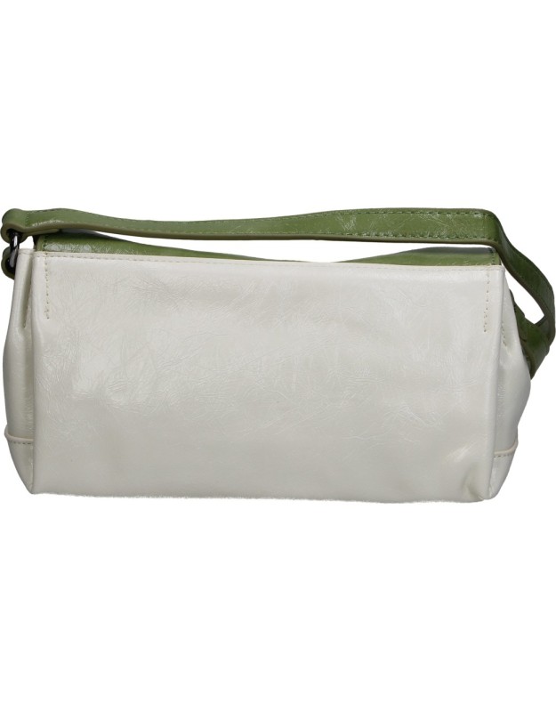 Bolso Bandolera CHENSON RS5584 en Color Blanco y Verde para Mujer