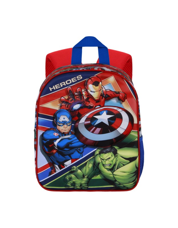 Mochila Averangers KARACTERMANIA 09201 roja para niño