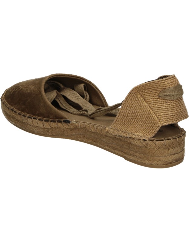 Alpargatas planas SKYDIVA Fancy en camel para mujer