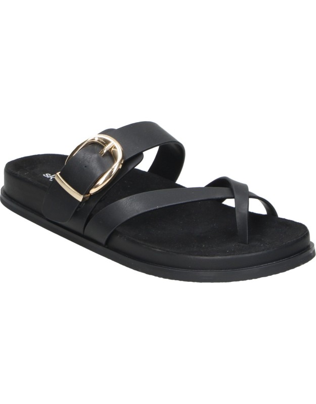 Sandalias destalonadas SKYDIVA Muy Yo negras para mujer