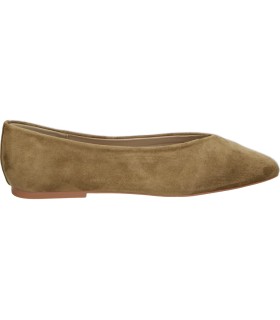 Bailarinas SKYDIVA Cream en color camel para mujer