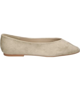 Bailarinas SKYDIVA Cream en color taupe para mujer