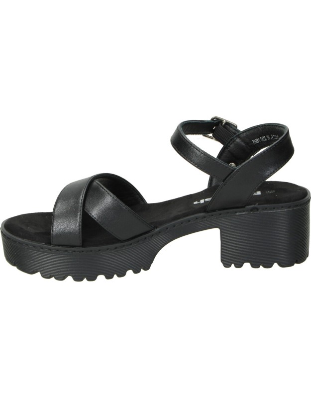 Sandalias de tacón REFRESH 79281 negras para mujer